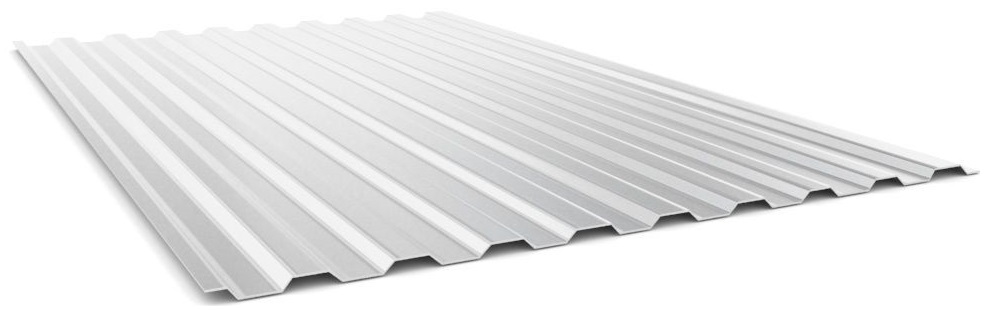 Профлист (профнастил) заборный стеновой С9 1175/1140 оцинкованный