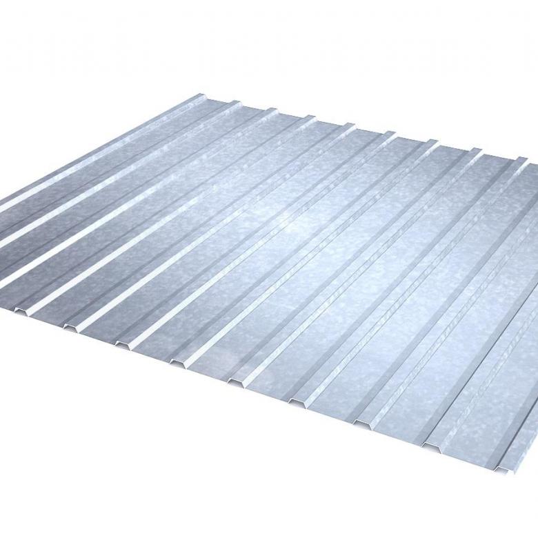 Профлист (профнастил) заборный стеновой С10 1150/1000 оцинкованный