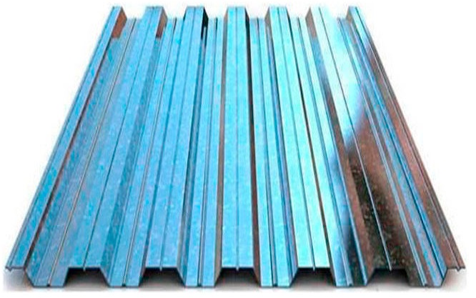 Профлист (профнастил) кровельный НС35 1060/1000 оцинкованный