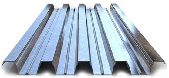 Профлист (профнастил) кровельный Н75 800/750 оцинкованный