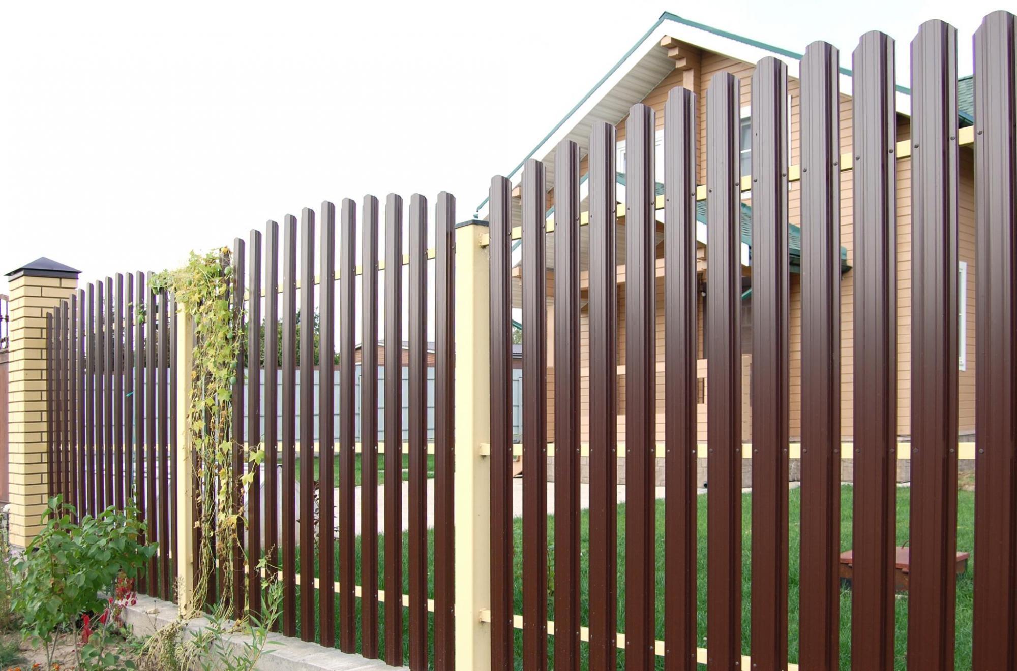 Штакетник Евротрапеция фигурный PRINT