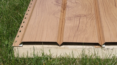 Металлосайдинг Софит широкий( брус)  PRINT 380/345