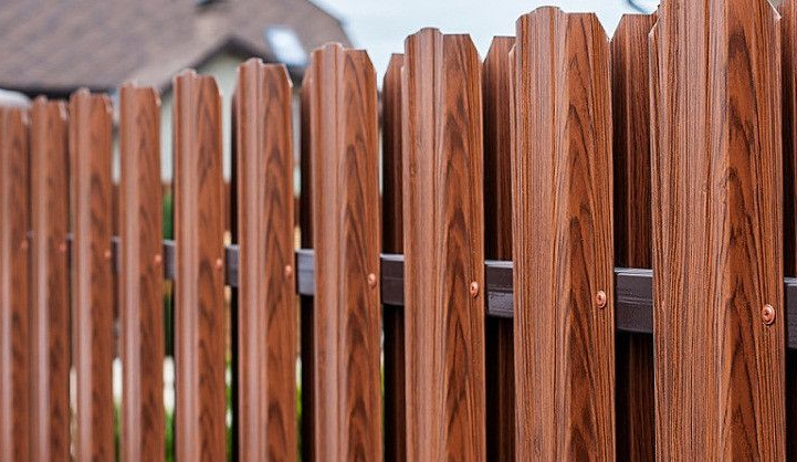 Штакетник узкий П-образный фигурный PRINT