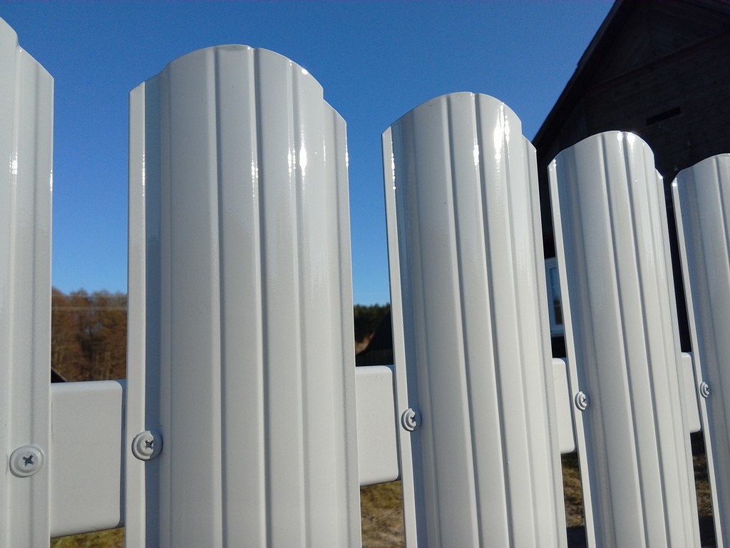 Штакетник Европланка 100мм белый RAL9003