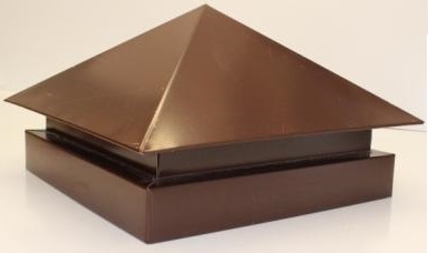 Колпак на столб двухступенчатый ТИП1