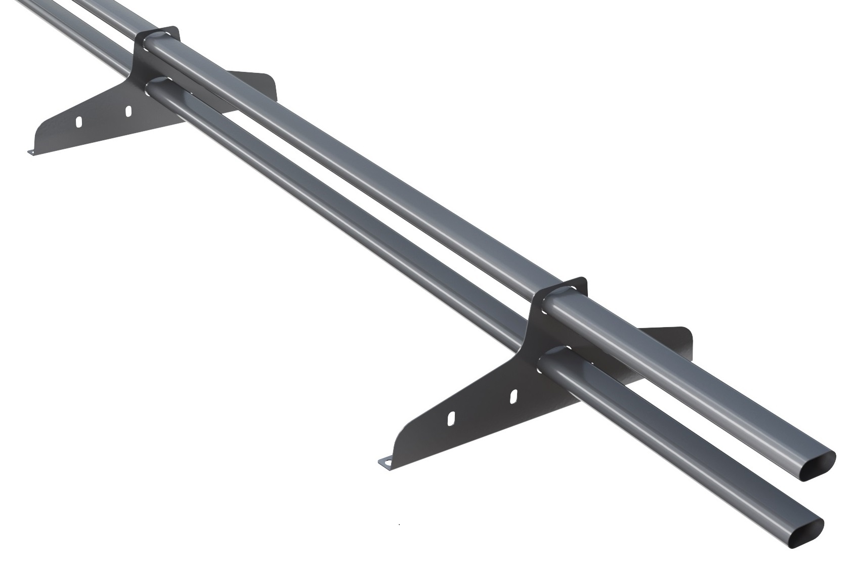 Снегозадержатель трубчатый овал, 3м КМП